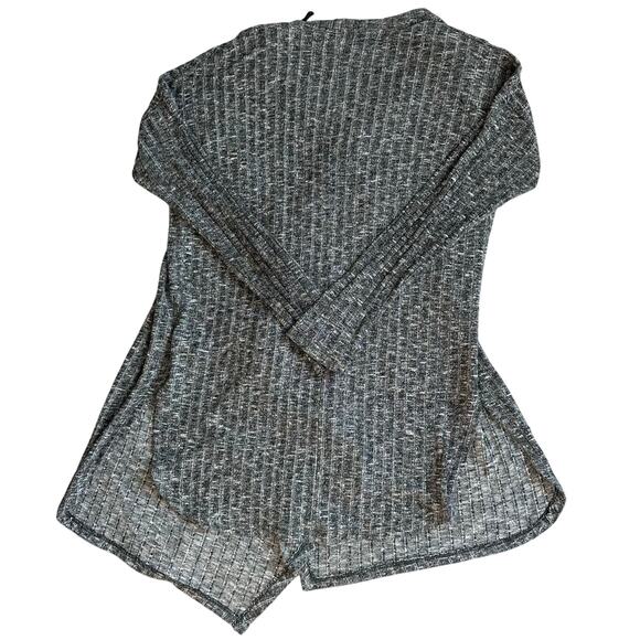 American Eagle Outfitters Gray, Long, Open Knit Cardigan- M - Picture 2 of 8